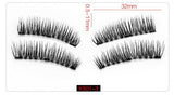 6D Magnetic Eyelashes + 3 Magnets Soft Hair Natural Tapered