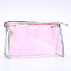 Clear Transparent Makeup Bag Zip