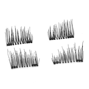 3D Magnetic Eyelashes + 2 Magnets Half Strip Soft Hair